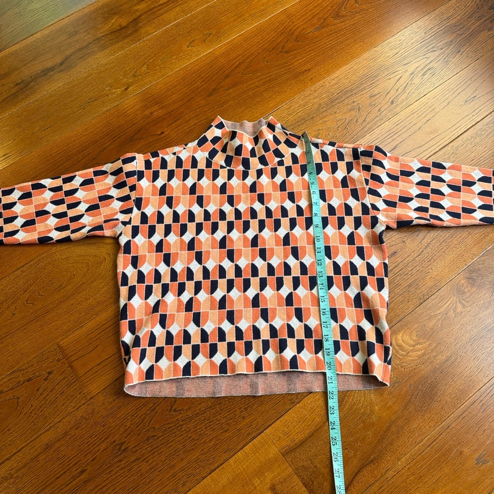 Anthropologie Maeve Cary’s Mock Neck Sweater - Picture 10 of 12
